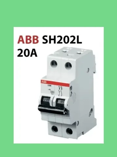 Автоматический выключатель sh202l c20 2-полюсный
