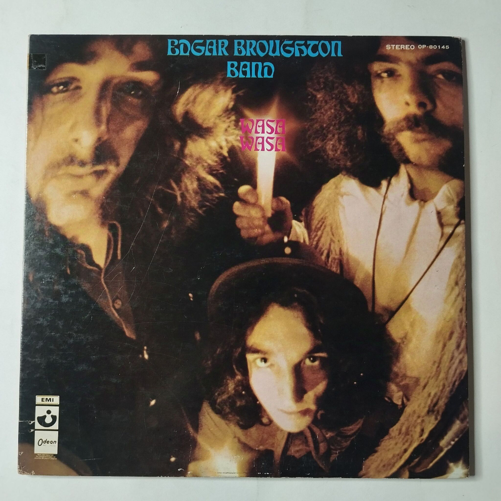 Винтажная виниловая пластинка LP The Edgar Broughton Band Wasa Wasa (Japan 1969) (No Obi) (Red Wax Vinyl)