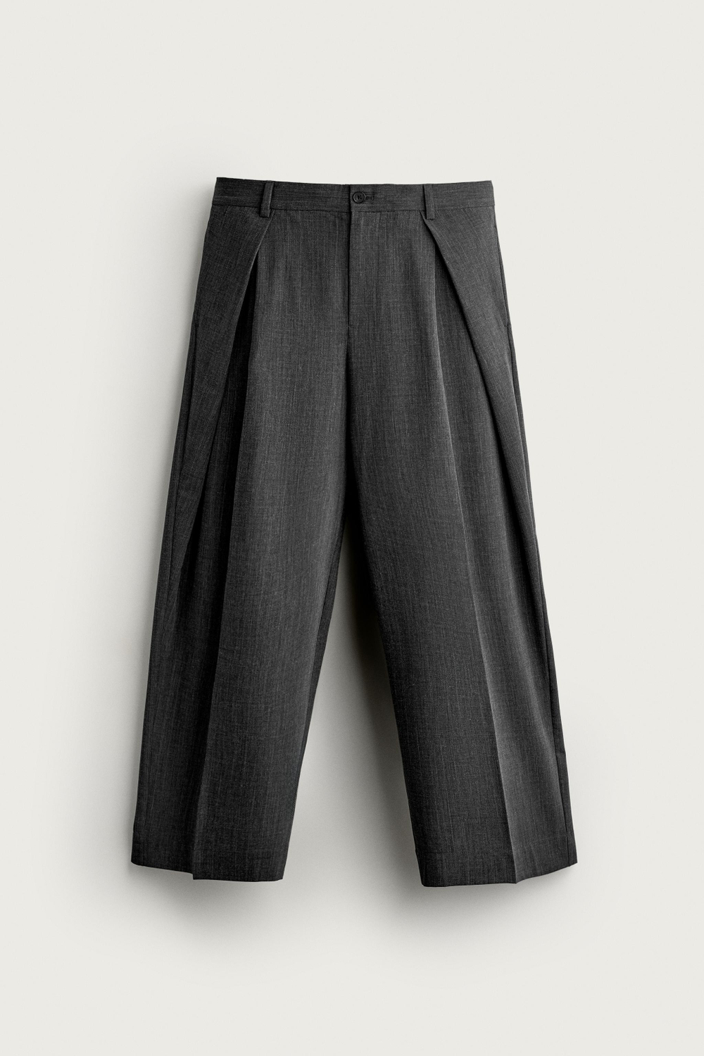БРЮКИ RELAXED FIT СО СКЛАДКАМИ — ZARA · 5070/810