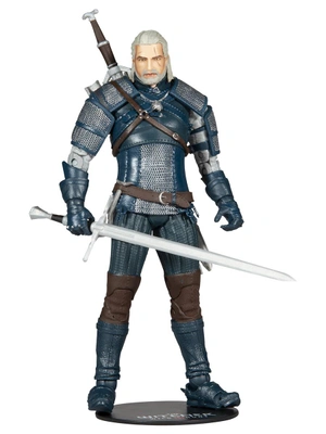 Фигурка McFarlane Toys The Witcher 3 Wild Hunt Geralt of Rivia Viper Armor Teal Dye 18см
