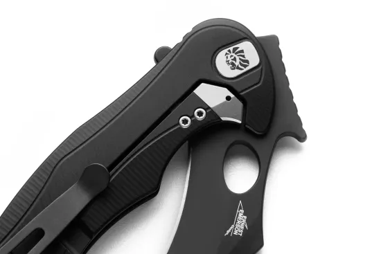 Нож Lion Steel L.E.One MID - с клинком из стали порошковая сталь Böhler M390 Microclean®, рукоять алюминиевый сплав ERGAL L/LE2 BB