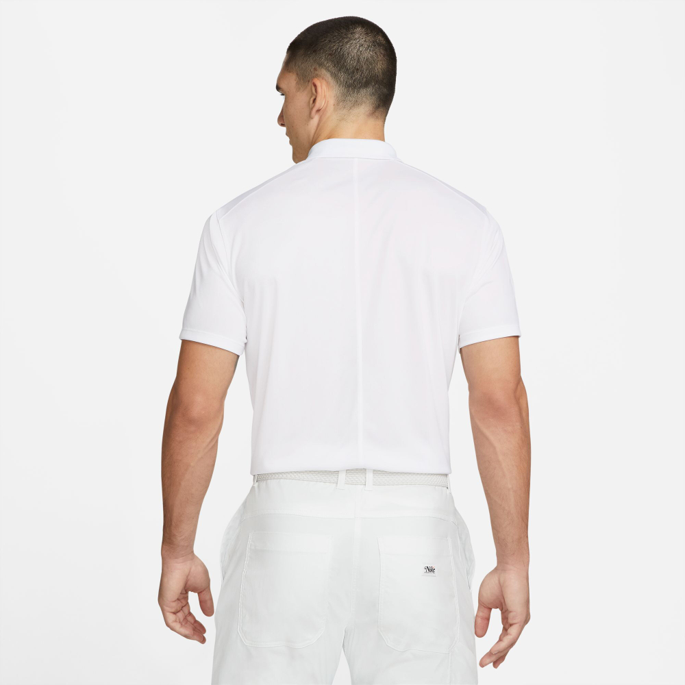 Мужское теннисное поло Nike Dri-Fit Polo Men - White