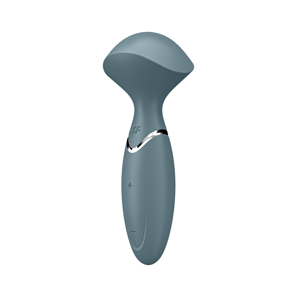 Вибромассажер Satisfyer Mini Wand-er, серый