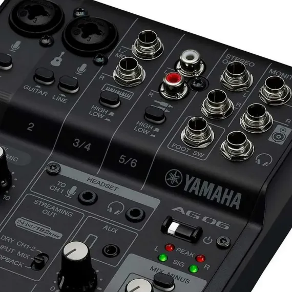 Yamaha AG06MK2 Black