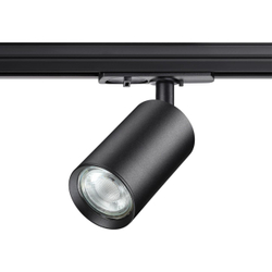 370963 PORT NT23 251 черный Светильник однофазный двухжильный трековый GU10 50W 220V PIPE