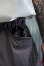 Шорты Nothomme Blue Ridge Patchwork Shorts "Purple Gray"