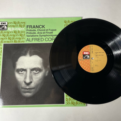 Винтажная виниловая пластинка LP Сезар Франк Franck, Alfred Cortot, Prelude, Choral Et Fugue / Prelude, Aria Et Finale / Variations Symphoniques (Франция 1985)
