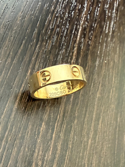 Кольцо Cartier Love Classic Model