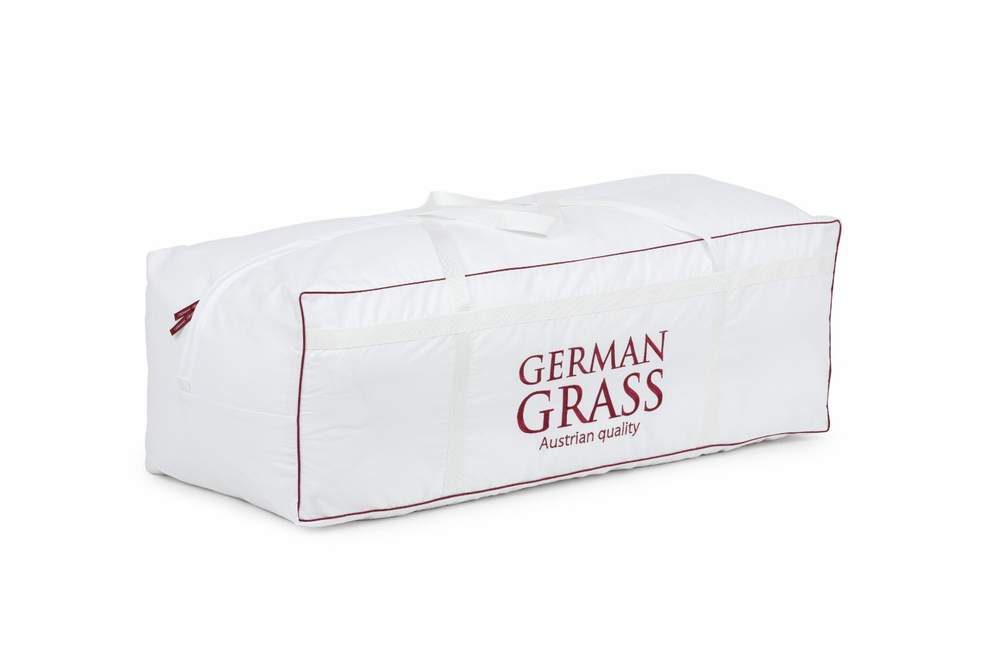 Комплект топпер-перина кассетный ручной работы German Grass Доуфорт Белый