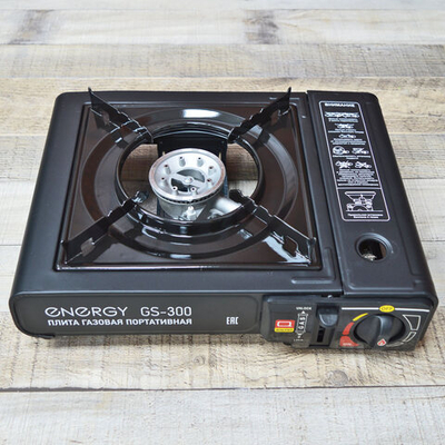 Плитка газовая портативная ENERGY GS-300 в кейсе