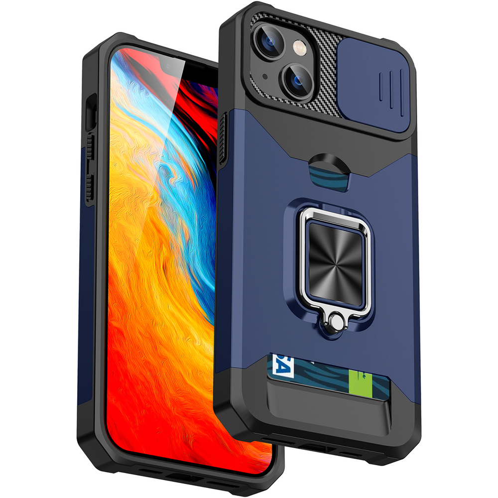 Противоударный чехол Сard Reader Case для iPhone 15 Plus