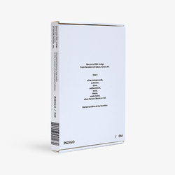 Альбом RM (BTS) Indigo (Book Edition)
