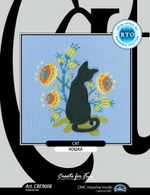 "Кошка"-CBE9008  вышивка