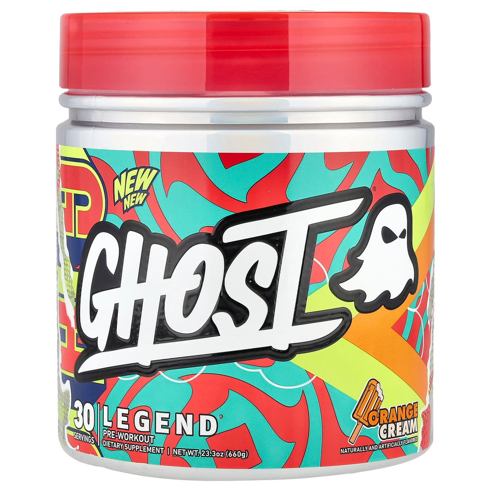 Ghost, Legend®, перед тренировкой, апельсиновый крем, 660 г (23,3 унции)