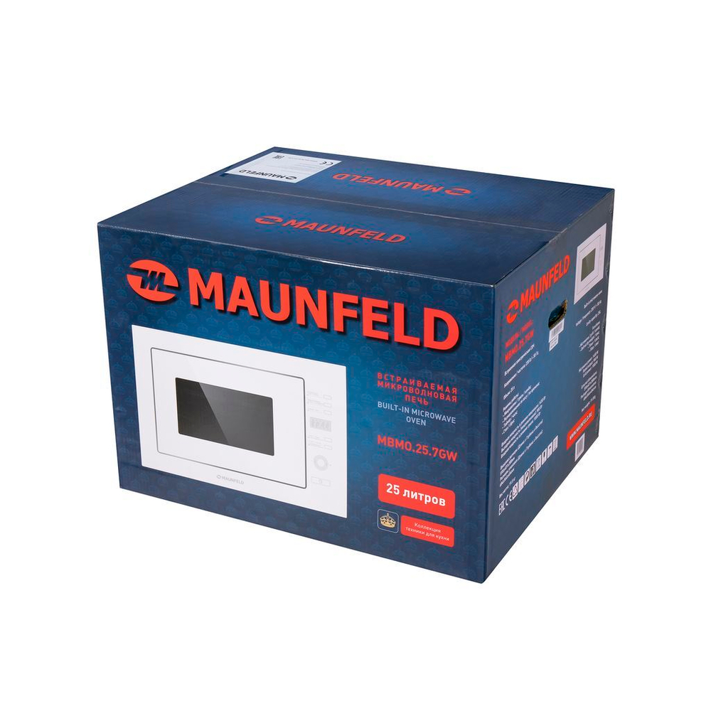 Микроволновая печь встраиваемая MAUNFELD MBMO.25.7GW фото 9