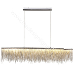 Pendant design lamp Waterfall  L150 (Rose gold)
