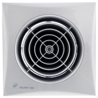 Накладной вентилятор Soler Palau SILENT-100 CZ SILVER