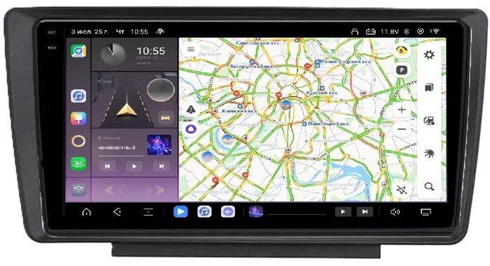 Магнитола для Skoda Octavia A5 2004-2013, Yeti 2009-2018 (Swing/Bolero) - Kuberg SF-9920 QLed+2K, Android 13, Быстрейшая, CarPlay, 4G SIM-слот