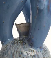 Кактус голубой, большой  | Velaskes ceramic