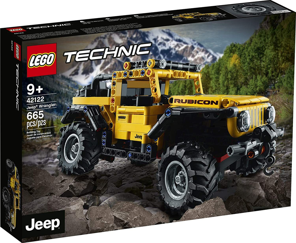 Конструктор LEGO Technic Джип Вранглер 42122, деталей 665 (из Финляндии)