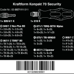 Набор Kraftform Kompakt 71 Security, 32 предмета WERA 05057111001