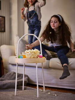 IKEA BURVIK  (ИКЕА БУРВИК)  -  Столик - белый 38 см