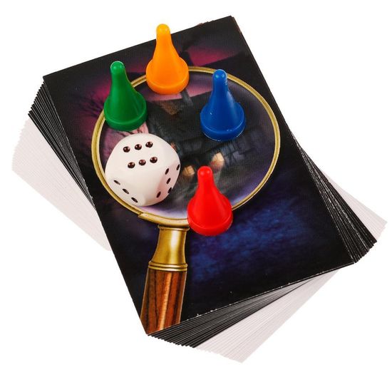 Настольная игра-ходилка квадрат. Клудомания. 250*250*55 мм. Умные игры