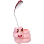Настольная лампа «Sweet - Улиточка» 30*12*7 см LED с подстаканником, USB 0.6-3W, Розовый