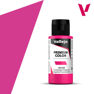 Premium color 60ml - Fluorescent Magenta