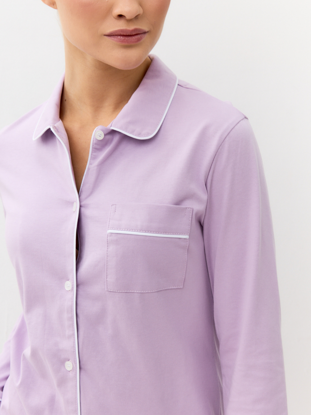 Пижама женская Ihomewear Classic Lilac
