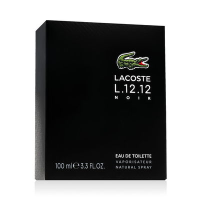Lacoste L.12.12 Noir Eau De Toilette - unpacked 100 ml (man)