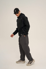Худи KUL'TURA "ZIGZAG FLEECE" Черный