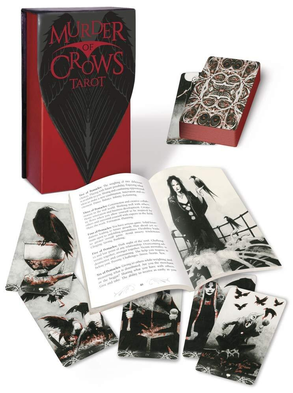 Карты-Премьер "Таро Ворон Смерти / Murder of Crows Tarot" (Лимитированное издание)