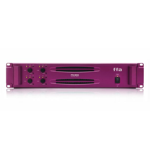 FUNKTION‑ONE FFA‑8004 HD G3 DSP четырёхканальный усилитель с DSP, 4 × 2000 Вт (4 Ом), 4 × 1000 Вт (8 Ом).