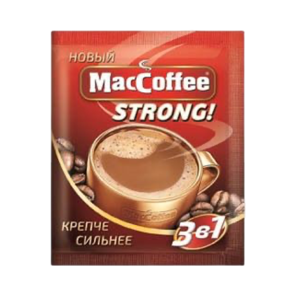 Кофе MacCoffee 3в1 крепкий 16г