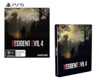 Resident Evil 4 Remake Steelbook (PS5) NEW