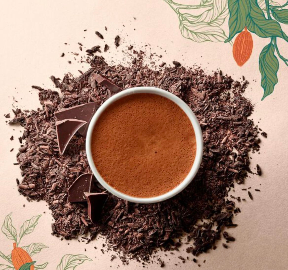 Hotel Chocolat горячий шоколад 70% от Saint Lucian Island Growers (10 саше-пакетиков)