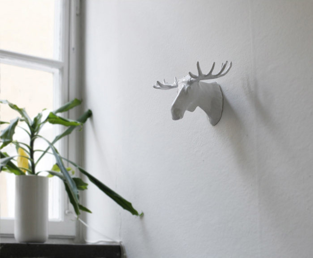 Вешалка moose белая