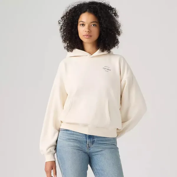 Толстовка женская LEVI'S GR VINTAGE BOXY HOODIE HOODIE FOG CITY S