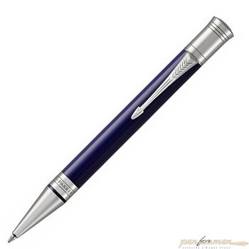 Шариковая ручка Parker Duofold K74 Blue/Black CT Mblack (1947988)