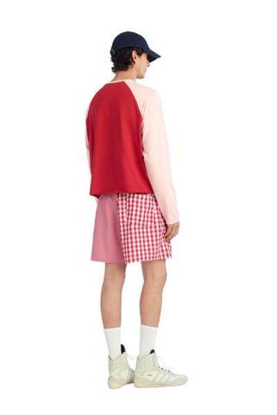 УКОРОЧЕННАЯ ФУТБОЛКА КОЛОР-БЛОК — ZARA
