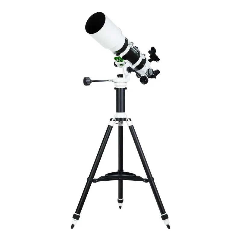 Телескоп Sky-Watcher StarTravel BK 120 AZ PRONTO на треноге Star Adventurer - общий вид на треноге слева