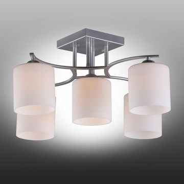 Люстра потолочная OML-55307-05 хром Pisticci Omnilux
