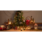 Подушка вязаная с новогодним рисунком festive penguins из коллекции new year essential, 45x45 см