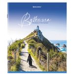 Тетрадь А5, 80 л., BRAUBERG, скоба, клетка, обложка картон, "By the Sea", 404410, 5шт