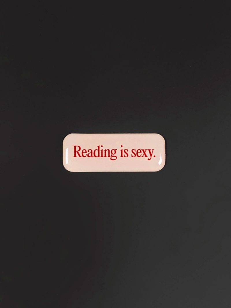 Стикер объёмный «Reading»