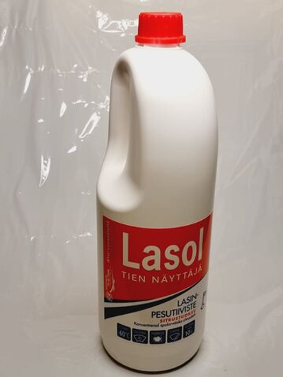 Lasol 100 Жидкость зимняя для стеклоомывателя цитрусовый аромат 2л