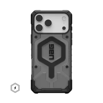 UAG Pathfinder Clear with MagSafe Series Case for Apple iPhone 17 Pro Max Ash/Black (Чёрный)