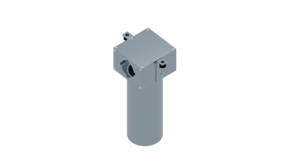 Flexag PCP-100/90x1 пленум вентиляционный потолочный, D100, на 1 выxод, L=300 мм
