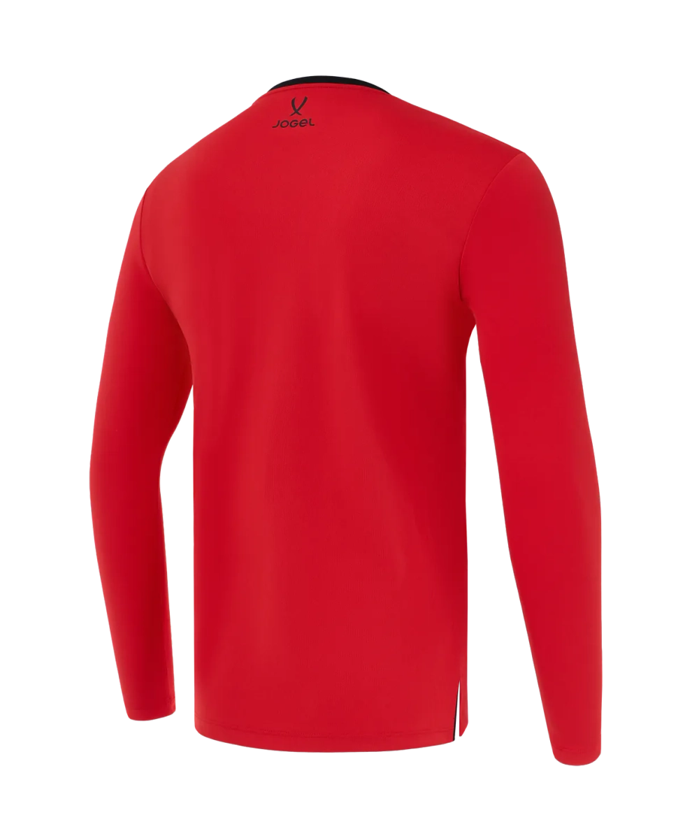 Лонгслив судейский JOGEL DIVISION PerFormDRY Referee LS Tee 2.0, красный